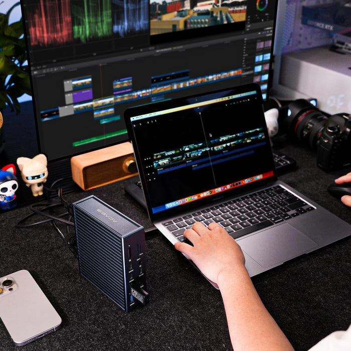 Acasis 21 Ports USB-C 40Gbps Docking Station Compatible with Thunderbolt 4