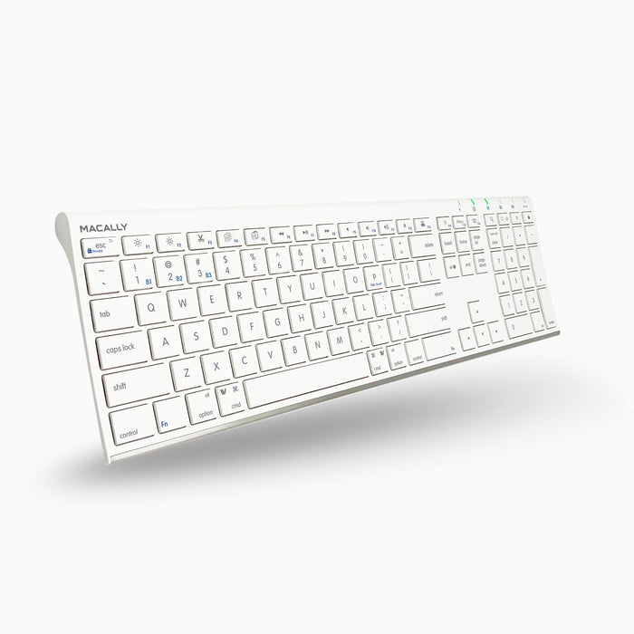 Macally Everyday Bluetooth Keyboard for Mac (White)