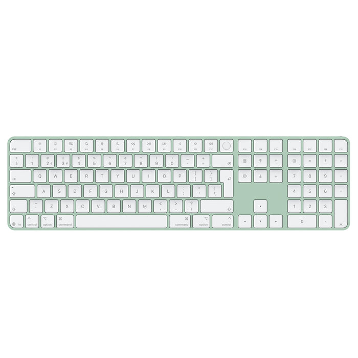 Apple Magic Keyboard with Numeric Keypad and Touch ID (Lightning) - Green - British English (UK) Apple