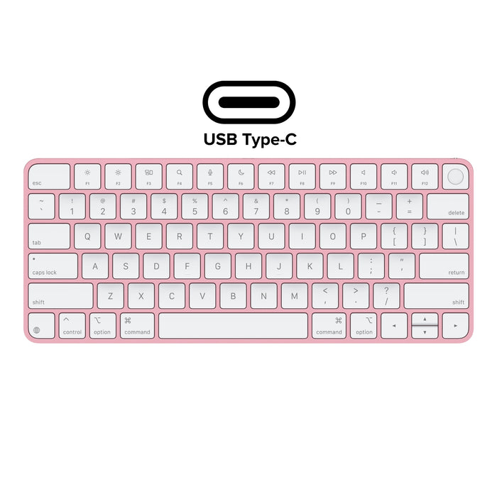 Apple Magic Keyboard with Touch ID (USB-C) - Pink Apple