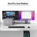 iDock M10 KVM Switch Docking Station with 10-in-1 USB-C Dock AV Access