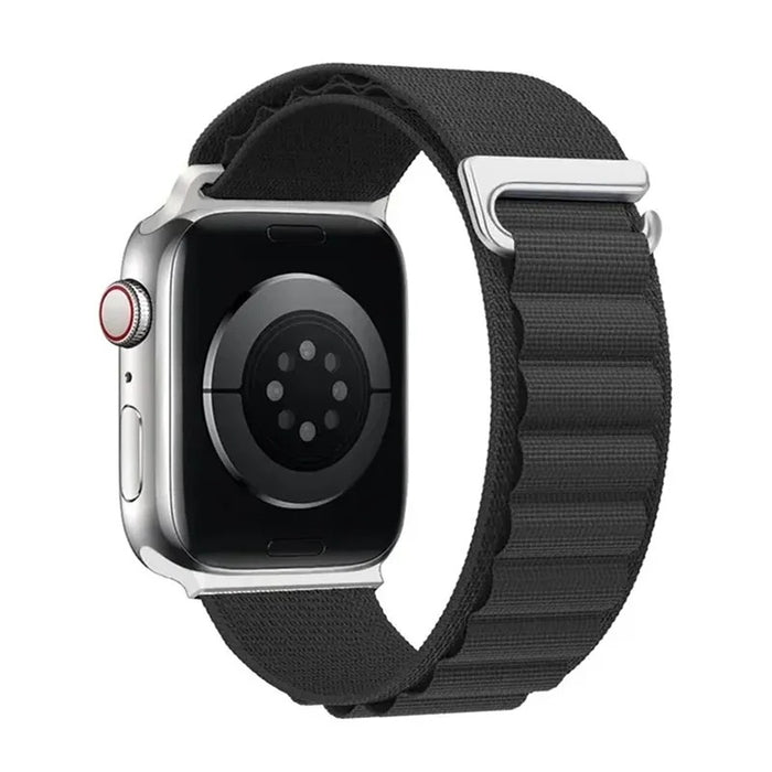 Alpine Loop Band for Apple Watch - Black Macfixit Australia