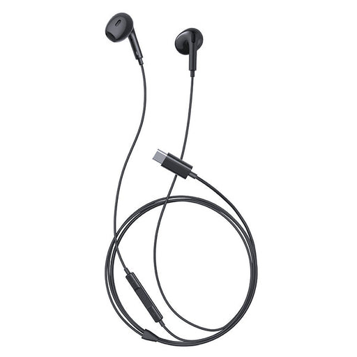 Baseus Encok CZ17 Semi-In-Ear Wired Earphones - Black Macfixit Australia