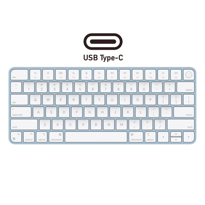 Apple Magic Keyboard with Touch ID (USB-C) - Blue