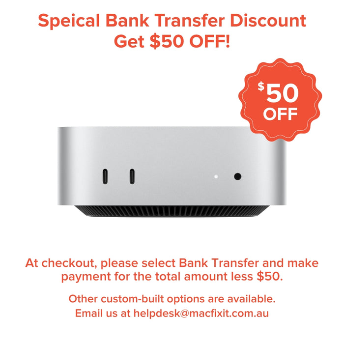 Brand New - Mac mini M4 24GB/256GB - Macfixit Australia