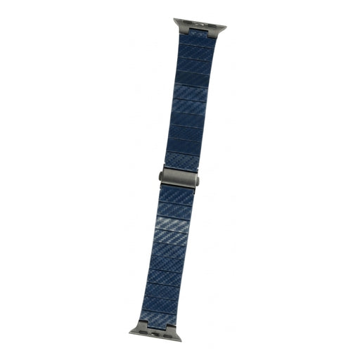 Carbon Fibre Band for Apple Watch - Dark Blue Macfixit Australia