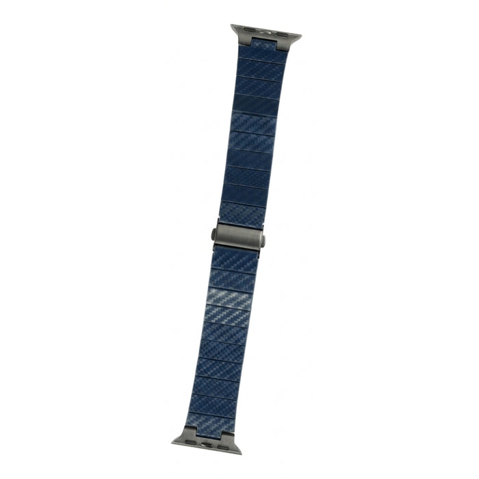 Carbon Fibre Band for Apple Watch - Dark Blue Macfixit Australia