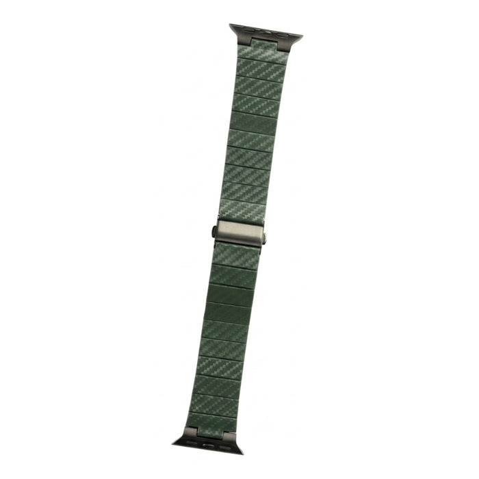 Carbon Fibre Band for Apple Watch - Dark Green Macfixit Australia
