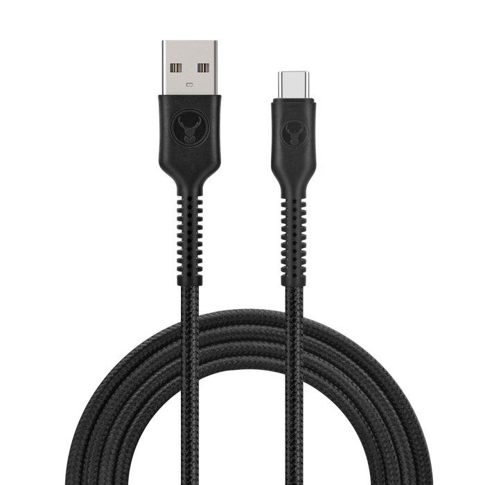 Bonelk Long-Life Easy Grip USB-A to USB-C Cable, 60W 2m