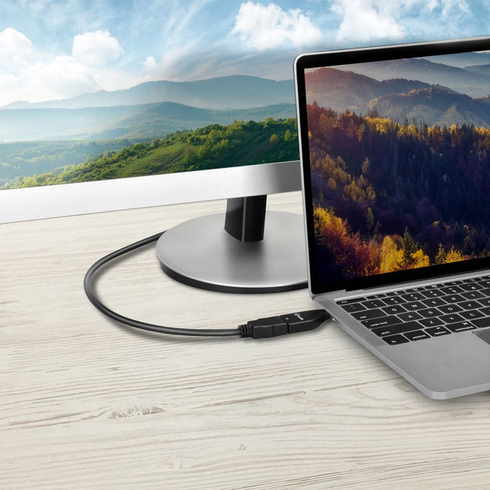 Bonelk USB-C To 4K HDMI Adapter (Black)