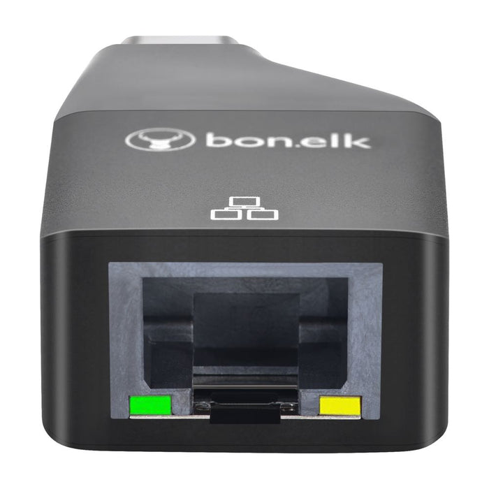 Bonelk USB-C To Gigabit Adapter (Black)
