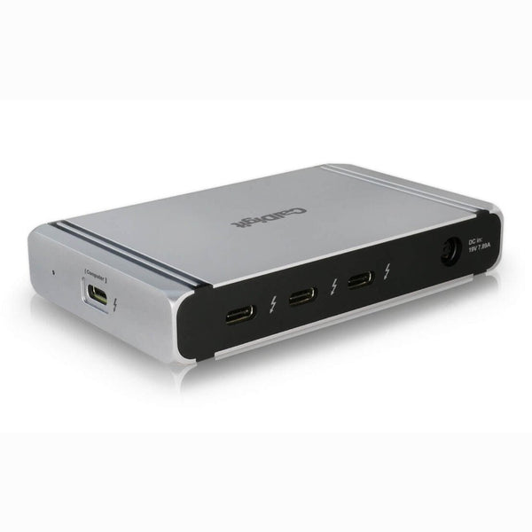 その他 CalDigit Thunderbolt 4 Element Hub TBT4 Element-Dock_Back-Left_White-