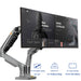 NB North Bayou - Dual Monitor Arm for 17-27" Screens Gas Spring Adjustment Macfixit Australia