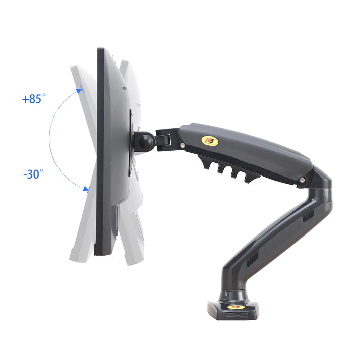 NB North Bayou - Dual Monitor Arm for 17-27" Screens Gas Spring Adjustment Macfixit Australia