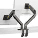 NB North Bayou - G75 Dual Screen Desktop Monitor Stand Mount, 3-12kg per arm, 22"-32" Double Monitor Arms Macfixit Australia