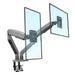 NB North Bayou - G75 Dual Screen Desktop Monitor Stand Mount, 3-12kg per arm, 22"-32" Double Monitor Arms Macfixit Australia