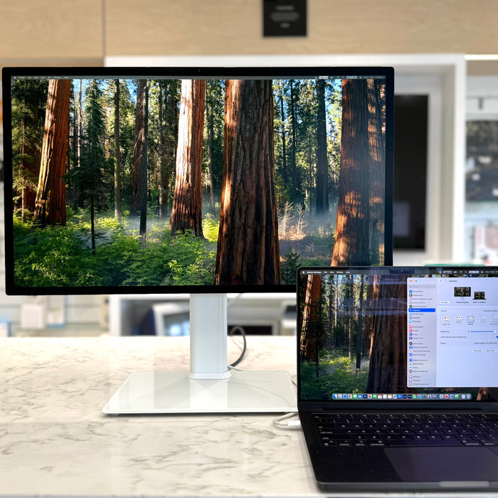 Refurbished Apple Studio Display –  Nano Texture Glass, VESA Mount + Desk Stand Included