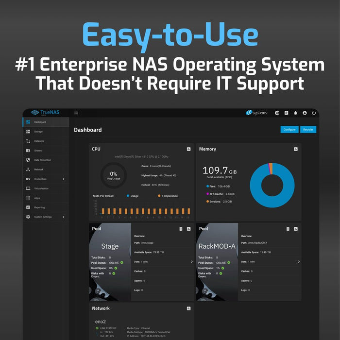 40.0TB OWC Jupiter mini 5-bay Desktop NAS