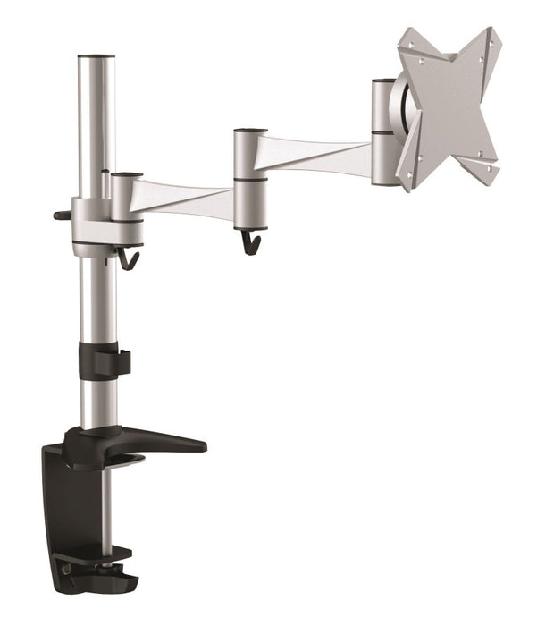 Astrotek Monitor Arm Desk Mount Height Adjustable Stand for Single LCD Display 23.8" 24" 27" 31.5" 32" 8kg 30° Tilt 180° Swivel 360° Pivot VESA