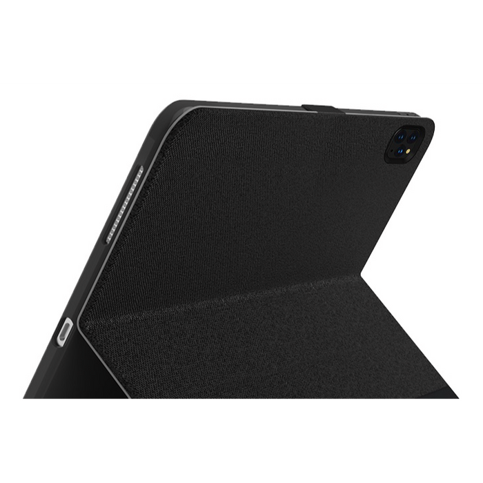 Cygnett TekView Apple iPad Pro (12.9") (6th/5th/4th/3rd Gen) Case -Grey/Black, Apple Pencil Holder,Multi Viewing Storage