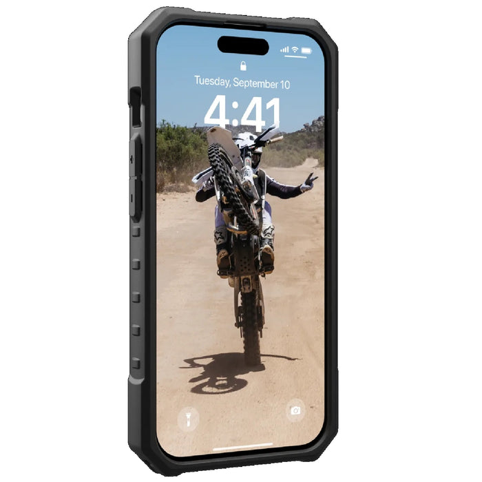 UAG Pathfinder MagSafe Apple iPhone 15 Pro Max (6.7") Rugged Case - Ice