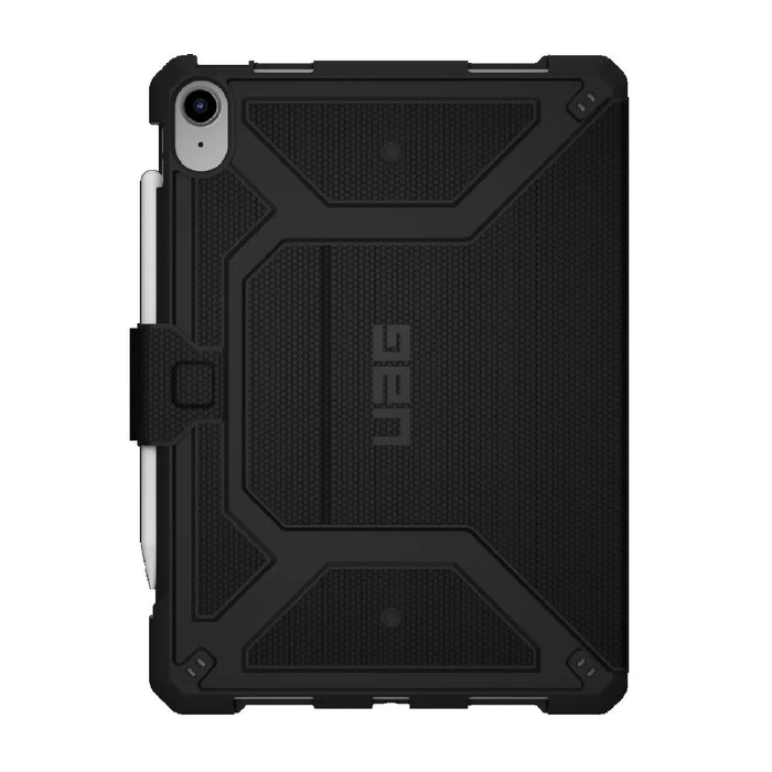 UAG Metropolis Apple iPad (10.9") 11th Gen (A16) / iPad 10th Gen Folio Rugged Case (Black), DROP+ Military Standard
