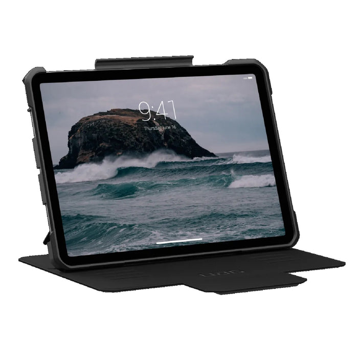 UAG Metropolis SE Apple iPad Air (M3/M2) (11") (6th Gen) Folio Rugged Case - Black, DROP+ Military Standard