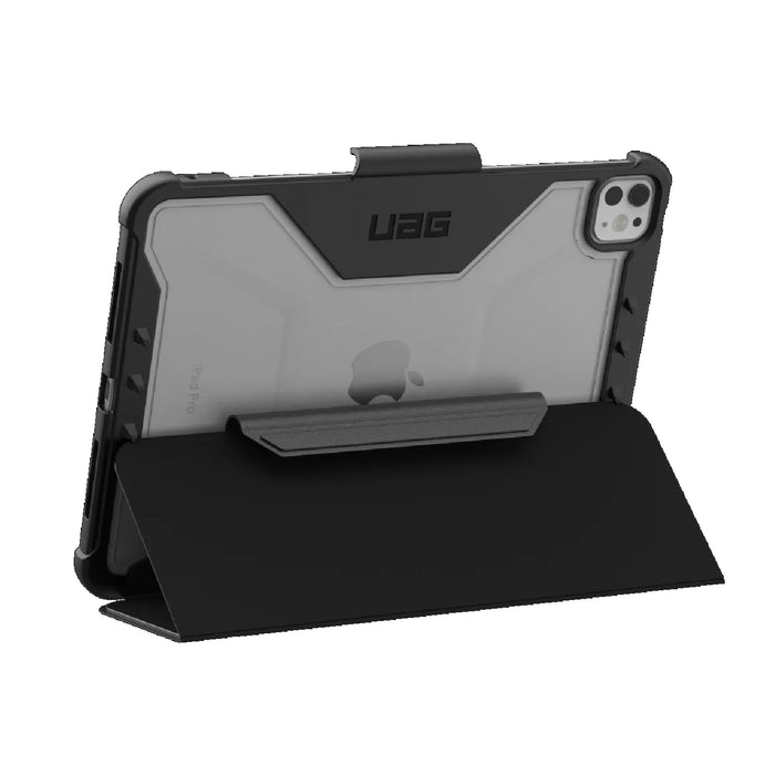 UAG Plyo Apple iPad Pro M4 (11") 2024 Folio Rugged Case - Black/Ice, DROP+ Military Standard