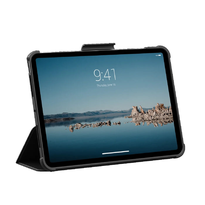 UAG Plyo Apple iPad Pro M4 (11") 2024 Folio Rugged Case - Black/Ice, DROP+ Military Standard