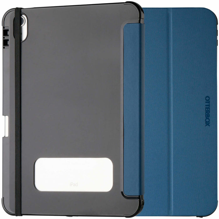 OtterBox React Folio Apple iPad (10.9") 11th Gen (A16) / iPad 10th Gen Case Blue , DROP+ Military Standard