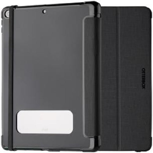 OtterBox React Folio Apple iPad (10.2") (9th/8th/7th Gen) Case Black, DROP+ Military Standard, Pencil Holder