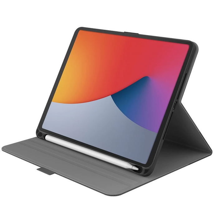 Cygnett TekView Apple iPad Mini (A17 Pro Chip)/iPad Mini (8.3") (6th Gen) Case, - Grey/Black with Apple Pencil Holder