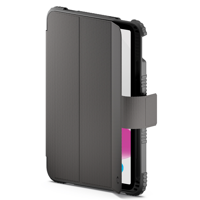 Cygnett WorkMate Apple iPad (10.9") 11th Gen (A16) /iPad 10th Gen Case - Black/Charcoal, 360° Heavy Protection, Rugged