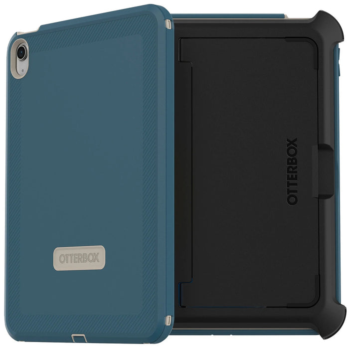 OtterBox Defender Apple iPad (10.9") 11th Gen (A16) / iPad 10th Gen Case Baj Beach (Blue), DROP+2X Military Standard
