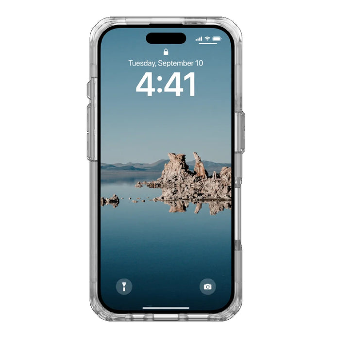 UAG Plyo MagSafe Apple iPhone 16 (6.1") Rugged Case - Ice/Silver