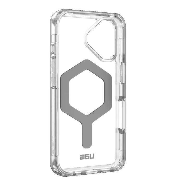 UAG Plyo MagSafe Apple iPhone 16 (6.1") Rugged Case - Ice/Silver