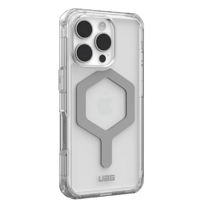 UAG Plyo MagSafe Apple iPhone 16 Pro (6.3") Rugged Case - Ice/Silver