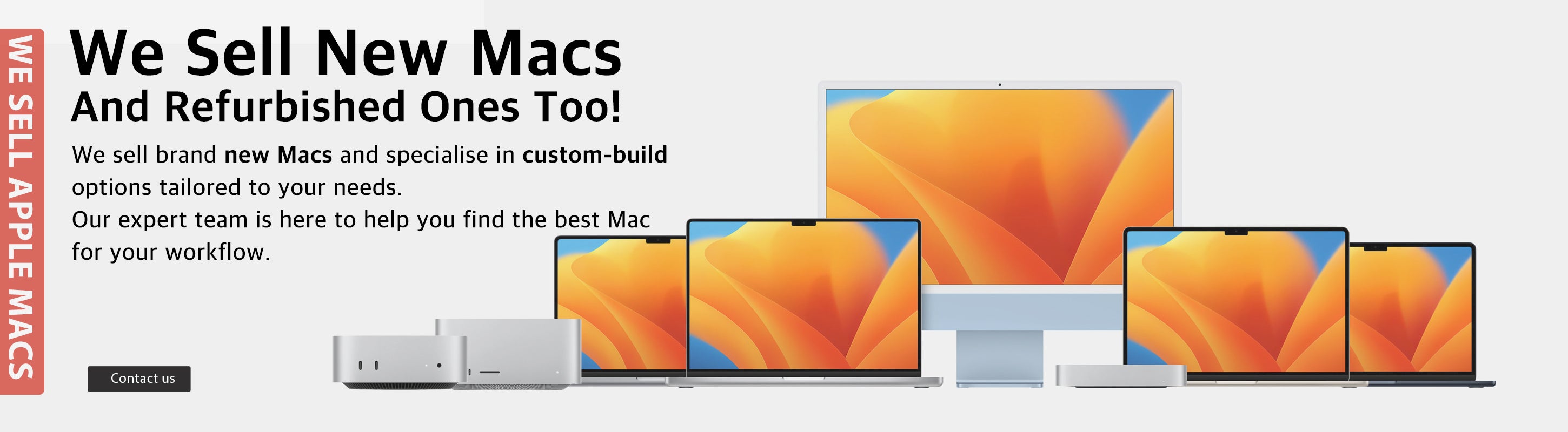 Expert Mac Repairs, Refurbished Macs, and Genuine Apple Parts
