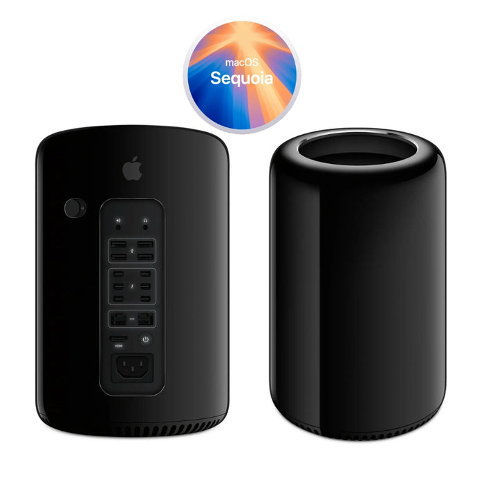 Refurbished Apple Mac Pro (2013) - 2.7Ghz Intel Xeon 12 Core, 32GB, 1TB, macOS Sequoia