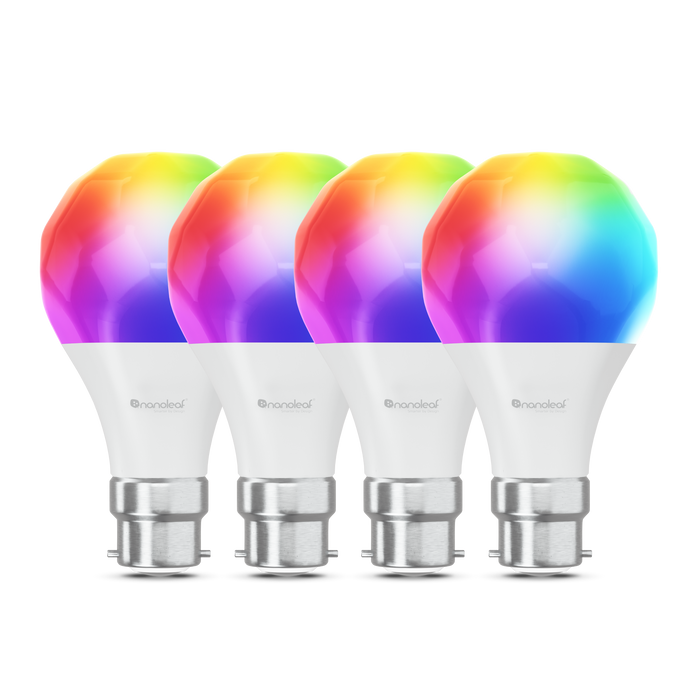 Nanoleaf Essentials Smart Bulb B22 (Wi-Fi) - 4 Pack