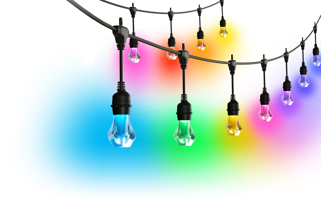 Nanoleaf Smart Multicolour Outdoor String Lights Smarter Kit (Matter Compatible) - 30 M