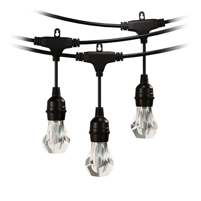 Nanoleaf Smart Multicolour Outdoor String Lights Smarter Kit (Matter Compatible) - 30 M