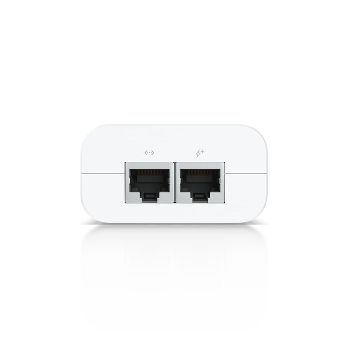 Ubiquiti PoE+ Adapter, 30W of PoE+, RJ45 Data Input, AC Cable, U6 AP Suitable (U6-LR, U6-LITE, U6-PRO&U7-PRO),Replacement for POE-48-24W-G