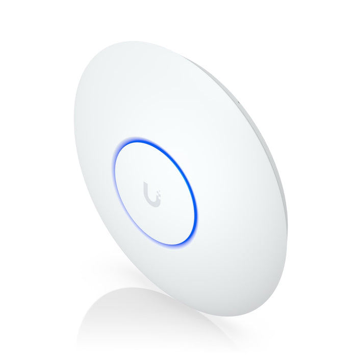 Ubiquiti U7 Lite,Compact, Ceiling-mounted WiFi 7 AP, 4 Spatial Streams,2.5 GbE Uplink,115 m² Coverage,200+ Connected Devices,Power via POE
