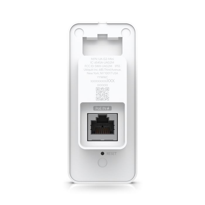 Ubiquiti UniFi Access Reader G2, Entry/Exit Messages, IP55 Weather Resistance, Additional Handwave Unlock Functionality