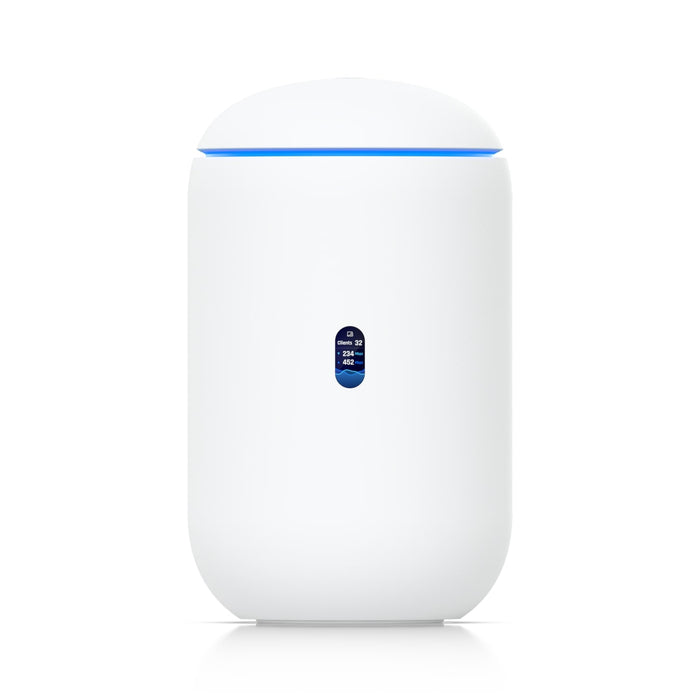 Ubiquiti Dream Router 7, UDR7, 10G Cloud Gateway, Integrated WiFi 7, PoE Switch, MicroSD Storage,Full UniFi Application Support