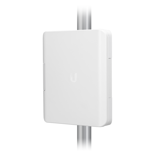 Ubiquiti UniFi Switch Flex Utility Outdoor Weatherproof Enclosure for Switch Flex, Max PoE 46W