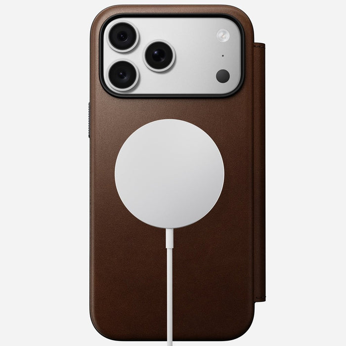 Nomad - Modern Leather Folio - iPhone 18 Pro Max - Brown
