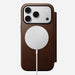 Nomad - Modern Leather Folio - iPhone 18 Pro - Brown