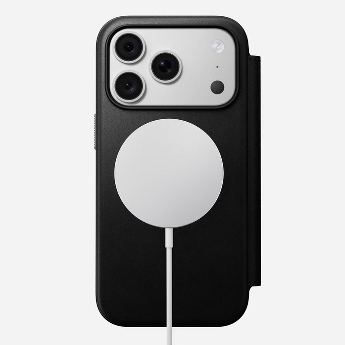 Nomad - Modern Leather Folio - iPhone 18 Pro - Black